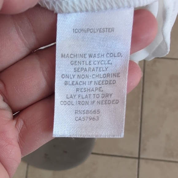 Nordstrom Cream Ruffle Sleeve Blouse - Picture 6 of 7